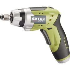 akkus csavarbehajtó, Li-ion; 3,6V, 1300 mAh,  200 1/min, 1/4", hatszög BIT-ekhez, elforgatható