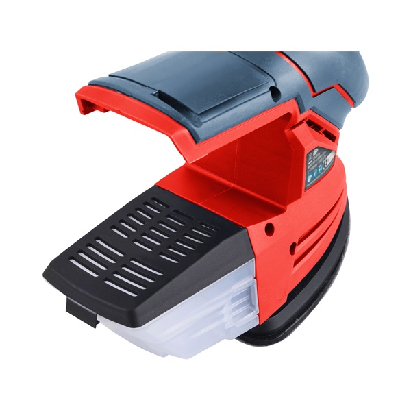 akkus delta csiszoló, Share20V, 20V, Li-ion, AKKU és TÖLTŐ NÉLKÜL, 123×95 mm, ford.: 11.000 f/perc