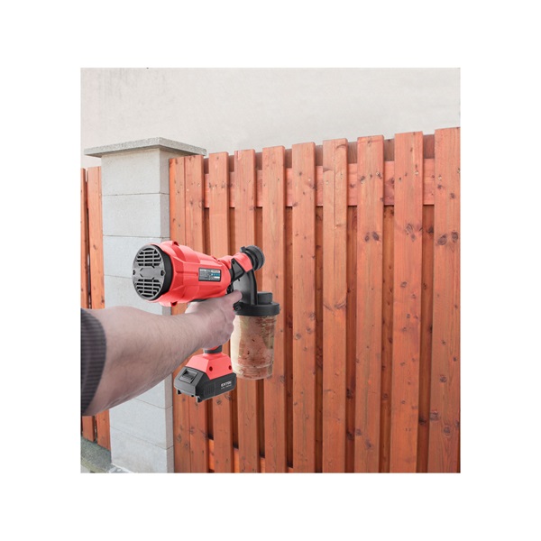 akkus festékszóró gép, Share20V, 20V, Li-ion, 1db akku, 1db töltő, 2000 mAh, 700 ml/perc