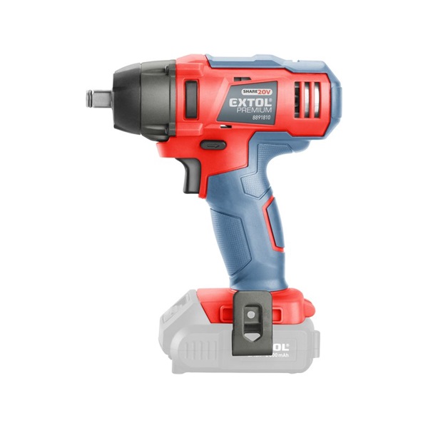 akkus ütvecsavarozó, Share20V, 1/2" négyszög, Li-ion, 180 Nm,  AKKU és TÖLTŐ NÉLKÜL