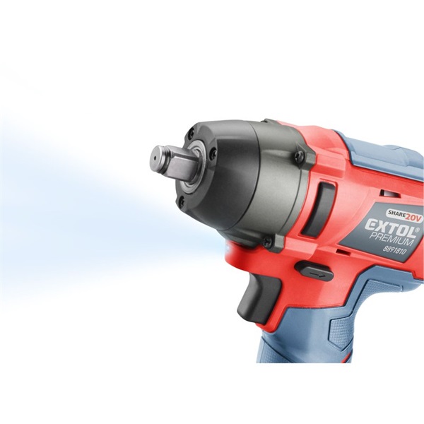 akkus ütvecsavarozó, Share20V, 1/2" négyszög, Li-ion, 180 Nm,  AKKU és TÖLTŐ NÉLKÜL