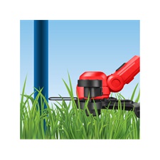 akkus fűszegélynyíró gép Share20V, 1db 2000 mAh Li-ion akku, 1db töltő