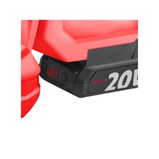 akkus sövényvágó gép, Share20V, 20V, Li-ion, 474mm, 1db 2000 mAh Li-ion akku, 1db töltő