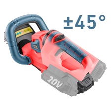 akkus sövényvágó gép, Share20V, 20V, Li-ion, 474mm, 1db 2000 mAh Li-ion akku, 1db töltő