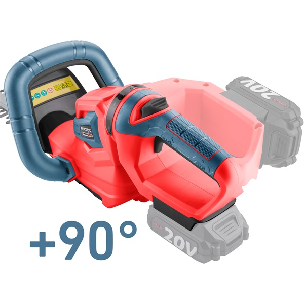 akkus sövényvágó gép, Share20V, 20V, Li-ion, 474mm,  AKKU és TÖLTŐ NÉLKÜL!