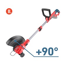 akkus fűszegélynyíró gép Share20V, AKKU és TÖLTŐ NÉLKÜL