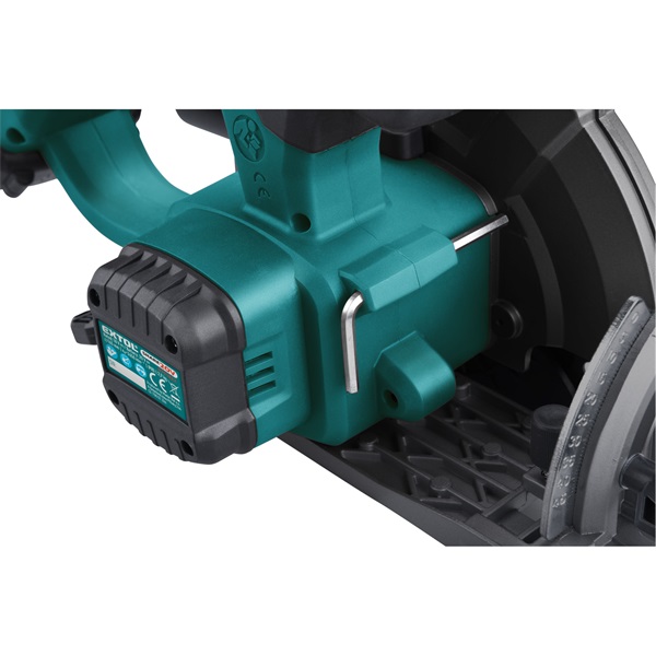 akkus körfűrészgép, Share20V, 20V, Li-ion, 0-3650 ford/perc, 165 mm tárcsa, AKKU és TÖLTŐ NÉLKÜL