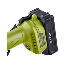 akkus metszőolló, Extol Craft, 20V, kefementes motor, 1db 2000 mAh Li-ion akku + 1 db töltő