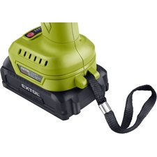 akkus metszőolló, Extol Craft, 20V, kefementes motor, 1db 2000 mAh Li-ion akku + 1 db töltő