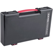 akkus műanyag hegesztő- és kapcsozógép, 4V, 2000 mAh Li-ion akku