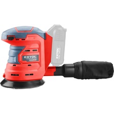 akkus rotációs (excentrikus) csiszoló, Share20V, 20V, Li-ion, 125 mm,ford.: 10.000 f/perc, AKKU és TÖLTŐ NÉLKÜL