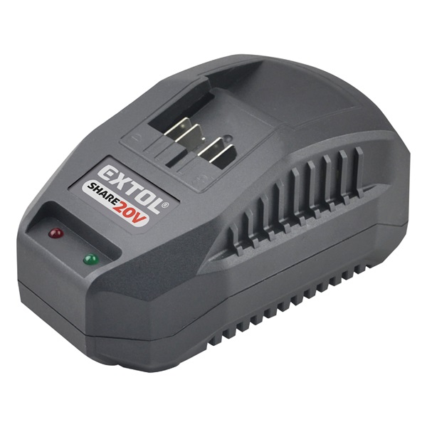 akkus sarokcsiszológép, Share20V, 125mm, szénkefe nélküli, 20V, Li-ion, 1db akku, 1db töltő, 4000 mAh, 115mm