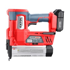 akkus szögbelövő (kapocs belövő) gép, Share20V, 20V, Li-ion, 1db akku, 1db töltő, 2000 mAh, 100 lövés/perc