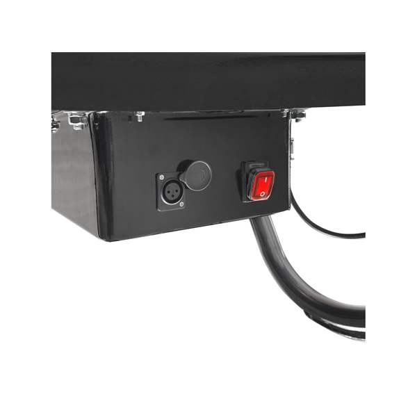 akkus talicska, 24V, szénkefementes, ólom akku 12 Ah, töltő, 150 kg, direktmeghajtású