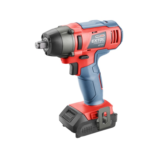 akkus ütvecsavarozó, Share20V, 1/2" négyszög, Li-ion; 180 Nm, 1db 20V akku: 2000 mAh, 1db töltő,