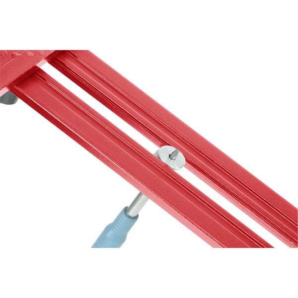 asztalos T-vonalzó és szögmérő, 350×190 mm, ALU, lézer gravírozott, mm beosztás