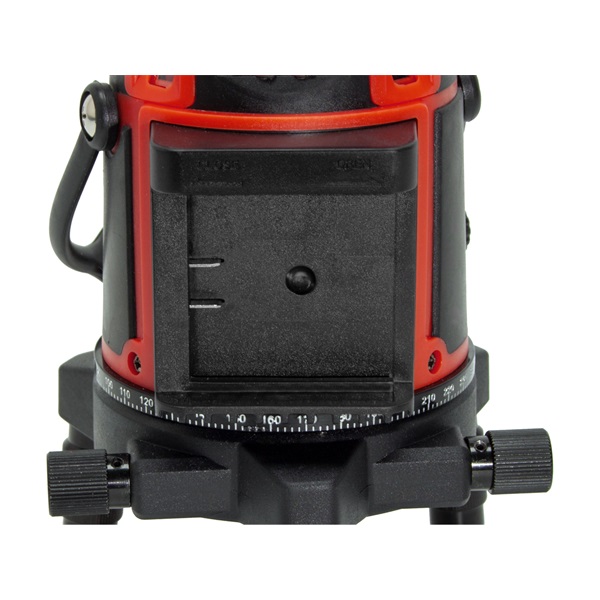 automatikus lézeres vízszintező, ZÖLD, 1H4V6D (1 horizontális+ 4 vertikális+ 6 pont) pontosság:0,3 mm/1m, 5/8"