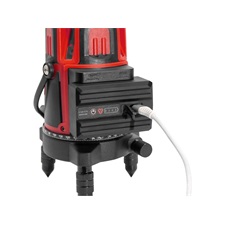 automatikus lézeres vízszintező, ZÖLD, 1H4V6D (1 horizontális+ 4 vertikális+ 6 pont) pontosság:0,3 mm/1m, 5/8"