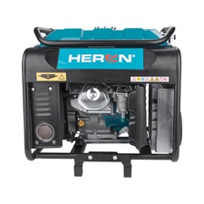 benzinmotoros áramfejlesztő, 9 kVA, 400V/230V, inverteres, elektromos indítású