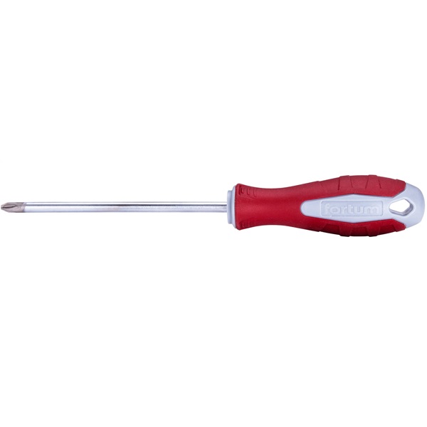 csavarhúzó, PH, S2 acél, mágneses; PH2×125mm, FORTUM