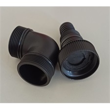 csőcsonk adapter 1" - 1 1/4" - 1 1/2" lépcsőkkel, visszafolyás gátlóval a 8895014 szivattyúhoz