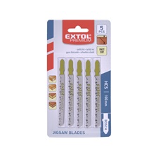 dekopírlap, 5db, Bosch befogás, HCS; 75×8×1,5mm, 4mm fogtáv, köszörült fogak, egyenes gyorsvágás, puhafához,farostlemeze