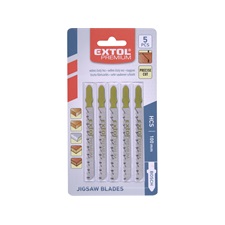 dekopírlap, 5db, Bosch befogás, HCS; 75×8×1,5mm, 4mm fogtáv, köszörült fogak, hosszú egyenes vágás, puhafa, farostlemeze