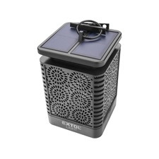 éjszakai, kerti LED lámpa, láng hatású, napelem+szenzor, Ni-Mh akku, 600mAh, leszúrható+falra szerelhető, 66cm, IP44