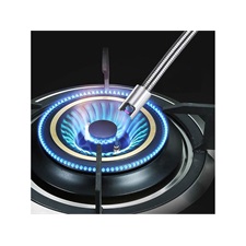 elektromos plazma (ARC/Atomic/ívgyújtó) öngyújtó, hajlítható szárral, 26 cm, USB tölthető