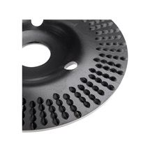 faforgácsoló korong; max 13000 ford/perc, sarokcsiszolóhoz, fém, 125×22,2mm, fa csiszolásához, szakaszos használat