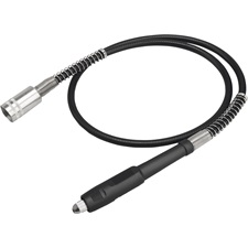 flexibilis szár, M18×1,5 mm; tokmány: 3,2 mm, hossz.: 107cm, max. 35000f/perc, a 404111 és 404116 mini köszörűgéphez