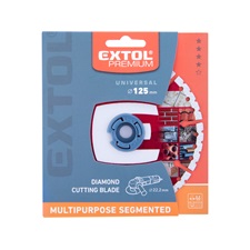 gyémántvágó szegmenses, MULTI ; 125×22,2mm, max.12.200 f/min