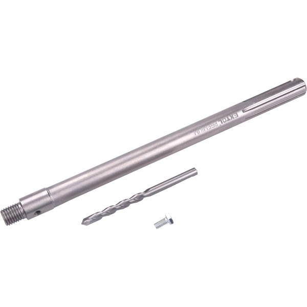 hosszabbító szár központfúróval, M16×300mm hosszúság, SDS MAX befogás, Extol Prémium tégla körkivágókhoz