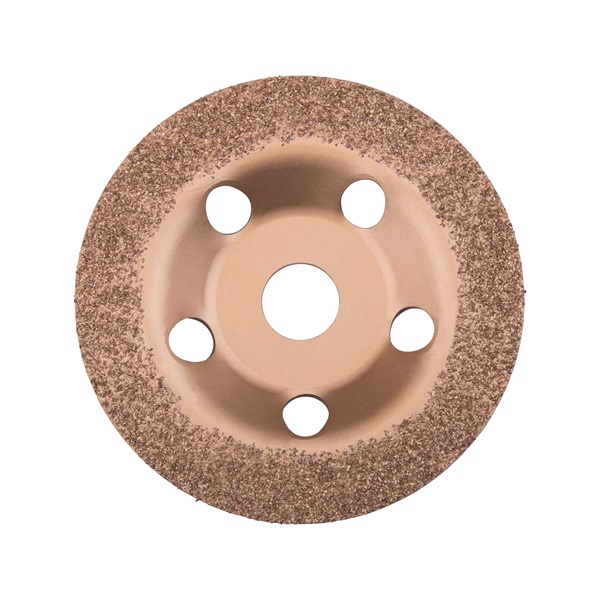 keményfém szemcsés csiszoló korong; 125mm, P46