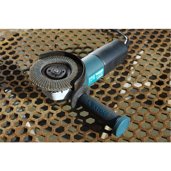 lamellás csiszoló INOX, acél és ALU munkadarabok csiszolására, 115×22mm; P100