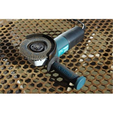 lamellás csiszoló INOX, acél és ALU munkadarabok csiszolására, 115×22mm; P60