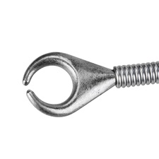 lefolyócső tisztító, 5m, 9mm átmérő, kézi tekerővel, tisztító körömmel,  (1,9mm drótból sodorva)