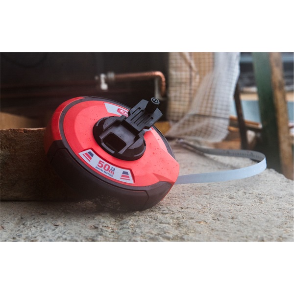 mérőszalag, gumírozott, 50m×13mm