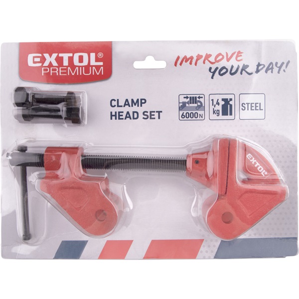 négyszögtengelyes szorító (táblásító szorító / csavaros asztalos szorító négyszög profilhoz) , 1", acél