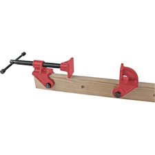 négyszögtengelyes szorító (táblásító szorító / csavaros asztalos szorító négyszög profilhoz) , 1", acél