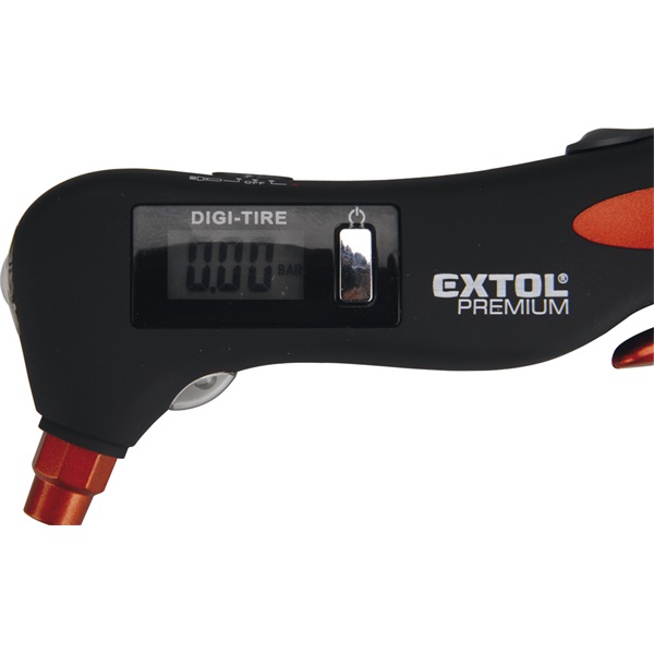 nyomásmérő digitális, 5 az 1-ben autós funkció: nyomásmérő, fehér fény, vörös fény, üvegtörő, biztonsági öv átvágó