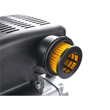 olajos légkompresszor, 1500W, 24l tartály, 8 bar; beszívott:200 l/min
