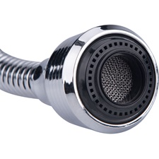 perlátor (aerator csőrvégre), M22 belső-/M24 külső menetes, 7 cm flexibilis szár, BALETTO, SONATA, csaptelepekhez