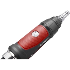 pneumatikus furatköszörű, 295 mm hossz.,1/4"; (6 és 3 mm befogás), 25.000 1/min, 127 l/min, 6,3 Bar, 1/4" csatl., 0,7 kg