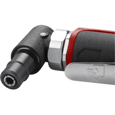 pneumatikus furatköszörű, derékszögű, 125 mm,1/4"; (6 és 3 mm bef), 20.000 1/min, 127 l/min, 6,3 Bar, 1/4" csatl., 0,5kg