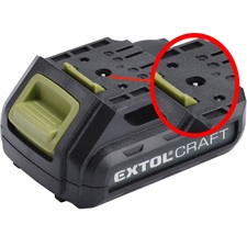 tartalék akku RÉGEBBI TÍPUSÚ 12V Li-ion, 402400 töltőhöz, 2 SARU+1 TÜSKE; 1300mAh, töltési idő: 4,5 óra