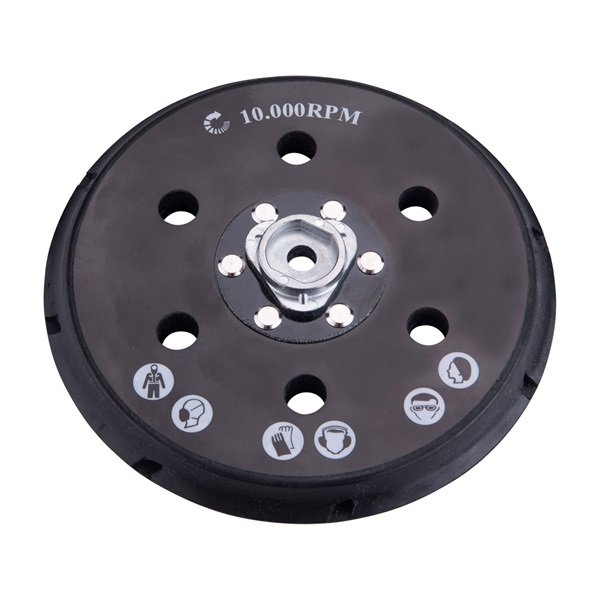 tartalék gumitalp tépőzáras 8791844, 8791845 polírozógéphez, átmérő: 150mm