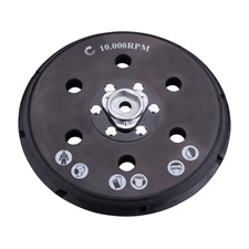 tartalék gumitalp tépőzáras 8791844, 8791845 polírozógéphez, átmérő: 150mm