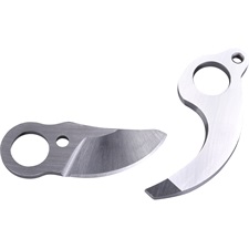 tartalék penge klt. a 402456 és 402457 akkus metszőollóhoz: 1 - 1 db alsó- és felső vágópenge