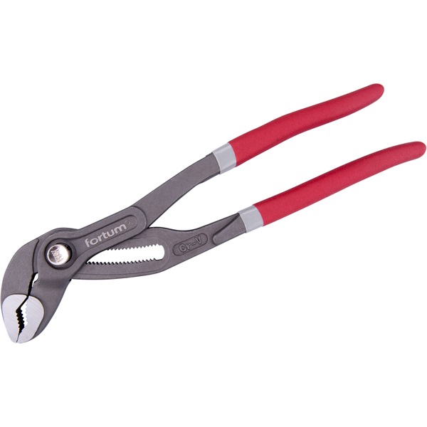 vízpumpafogó "Hunter", 250mm, nagy nyitásszögű, CrV, foszfátozott, gumírozott markolat FORTUM